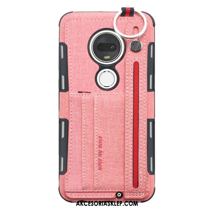 Futerał Moto G7 Różowe Telefon Komórkowy Karta Ochraniacz All Inclusive Obudowa Sklep
