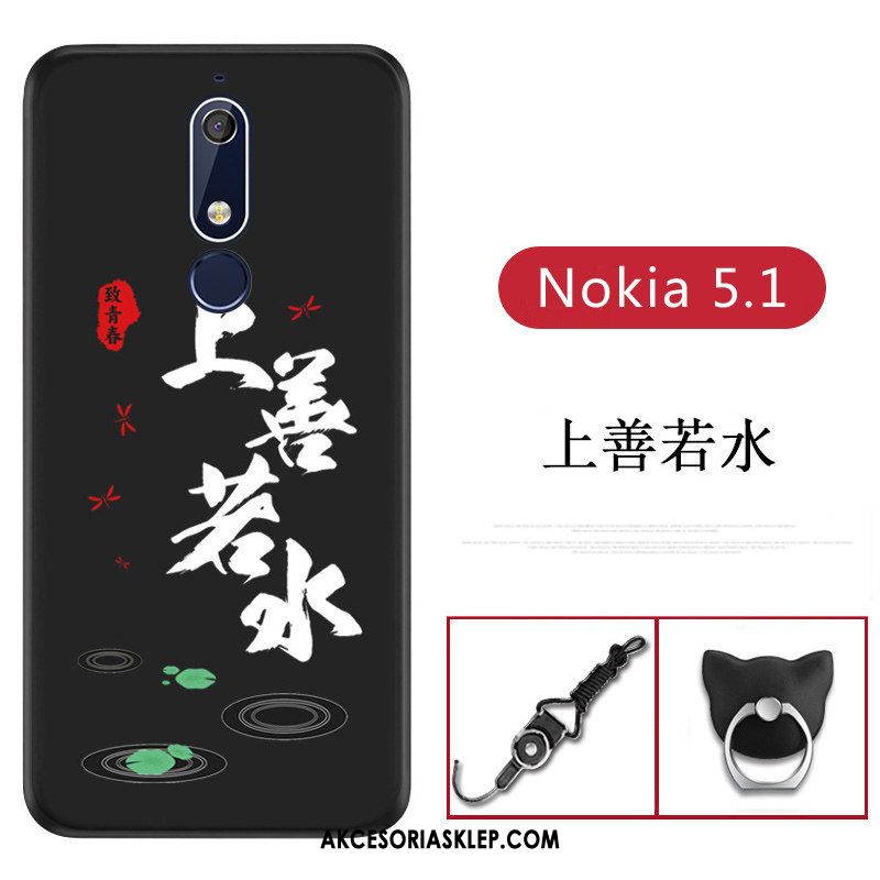 Futerał Nokia 5.1 Telefon Komórkowy Czarny Miękki Ochraniacz Cienka Obudowa Sprzedam