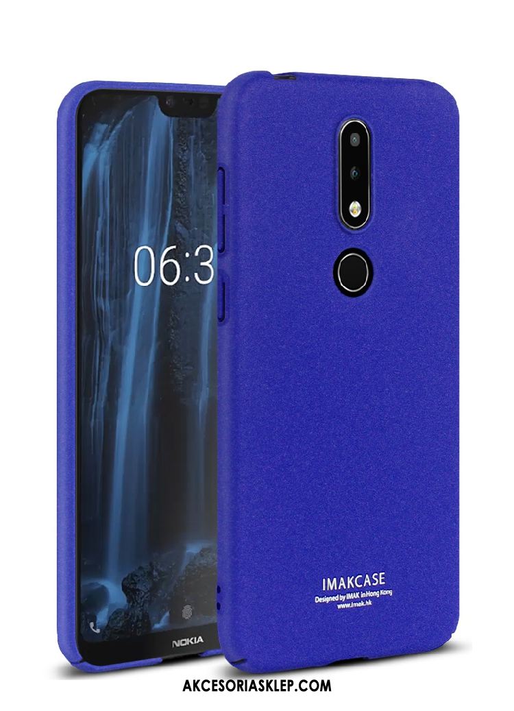 Futerał Nokia 6.1 Nubuku All Inclusive Ochraniacz Telefon Komórkowy Niebieski Pokrowce Online