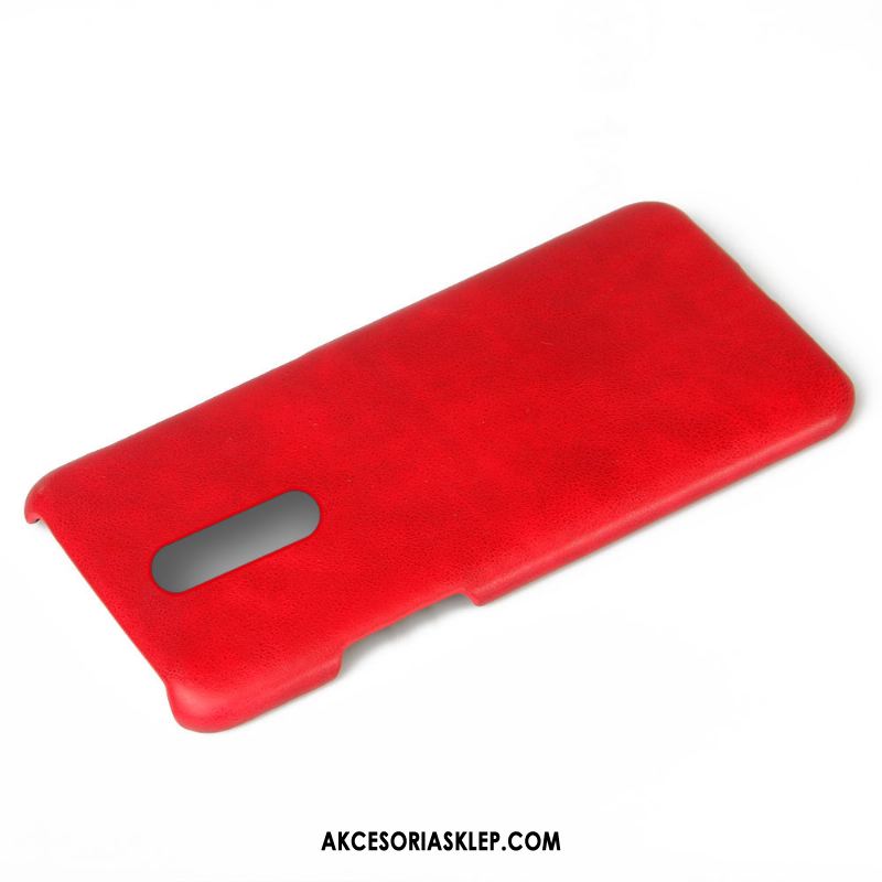 Futerał Oneplus 7 Pro Czerwony Jakość Vintage Anti-fall Telefon Komórkowy Obudowa Kup