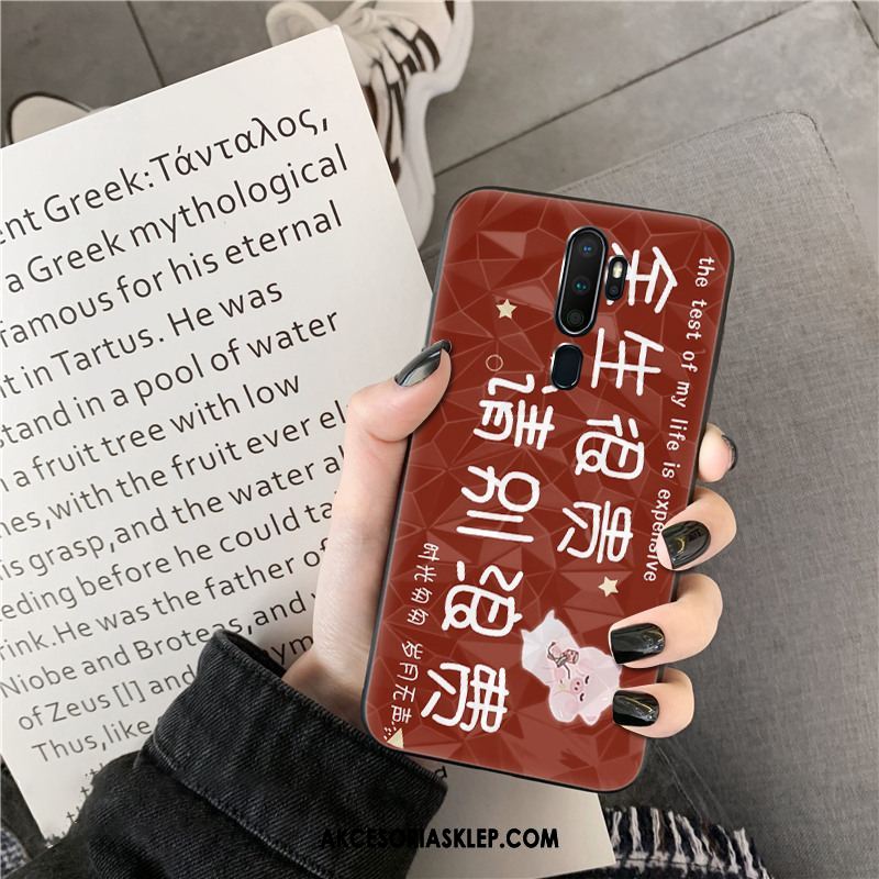 Futerał Oppo A9 2020 Duży Telefon Komórkowy Czerwony Netto Zakochani Tendencja Etui Na Sprzedaż