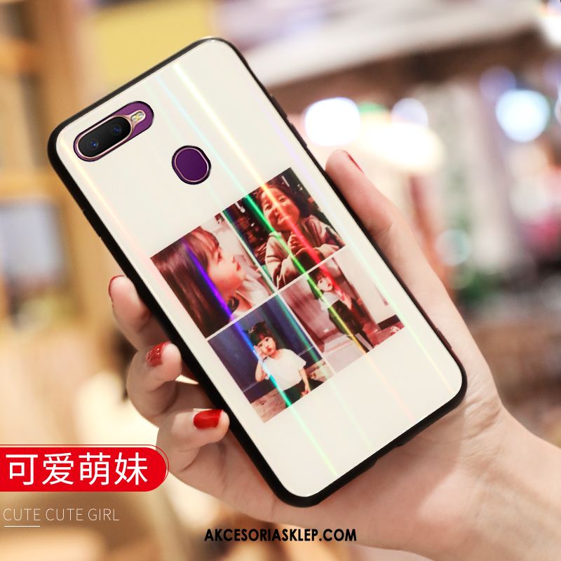 Futerał Oppo F9 Anti-fall Biały Kreatywne Telefon Komórkowy Zakochani Etui Kup