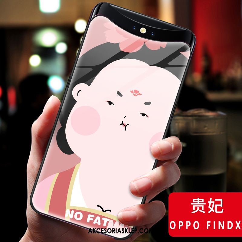 Futerał Oppo Find X Anti-fall Różowe Telefon Komórkowy Moda Silikonowe Obudowa Sklep