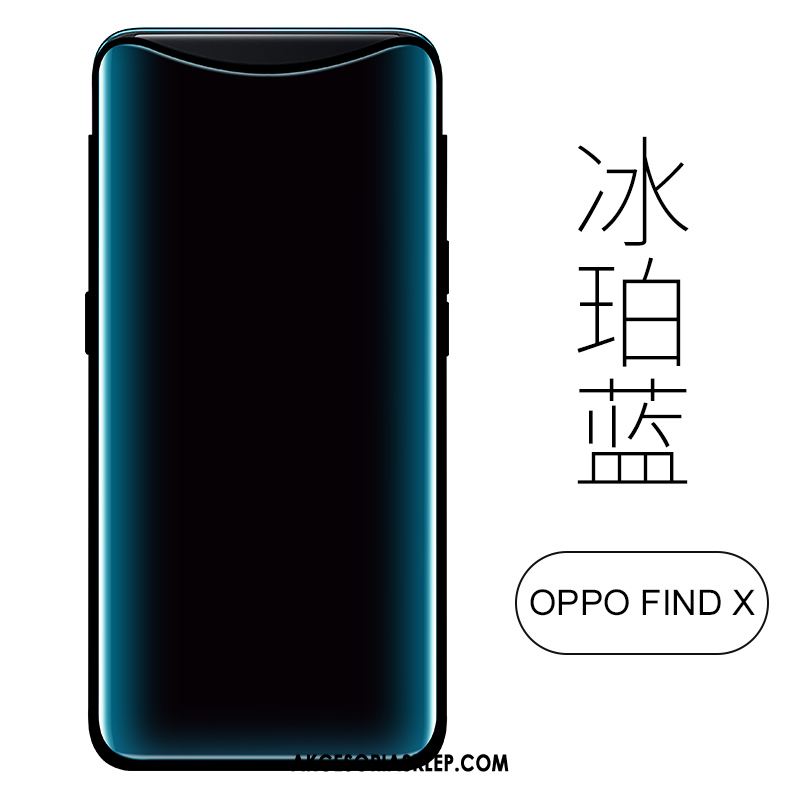 Futerał Oppo Find X Niebieski Silikonowe Kreatywne Telefon Komórkowy Tendencja Etui Kupię