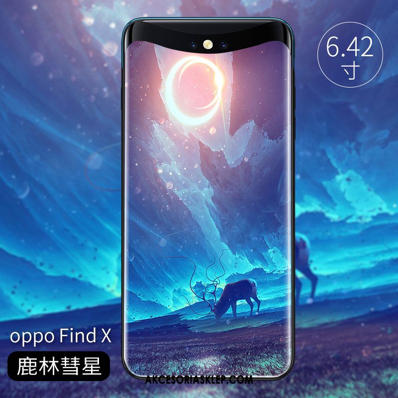 Futerał Oppo Find X Nowy All Inclusive Silikonowe Telefon Komórkowy Purpurowy Etui Kup