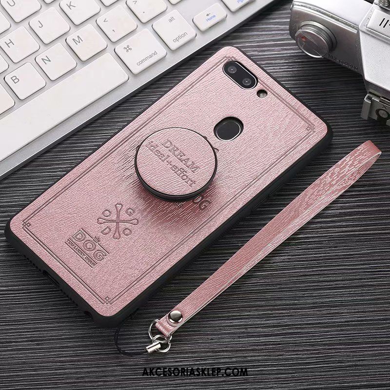 Futerał Oppo R15 Pro Telefon Komórkowy Anti-fall Różowe Nubuku All Inclusive Obudowa Sprzedam