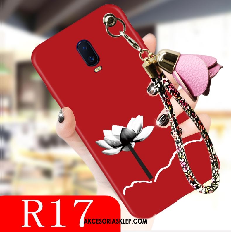 Futerał Oppo R17 Anti-fall Czarny All Inclusive Czerwony Telefon Komórkowy Etui Sprzedam