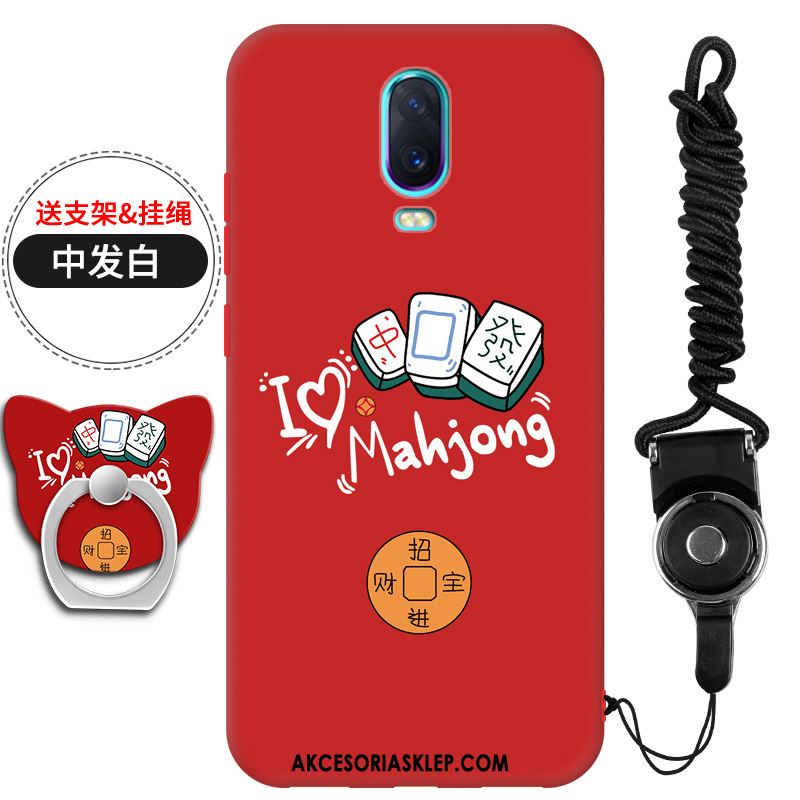 Futerał Oppo R17 Kreatywne Miękki Czerwony Telefon Komórkowy Ochraniacz Etui Dyskont