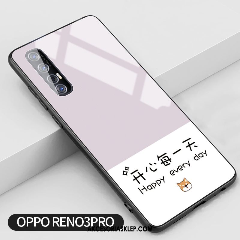 Futerał Oppo Reno 3 Pro Kreatywne Świeży Tendencja Silikonowe Ochraniacz Pokrowce Sklep