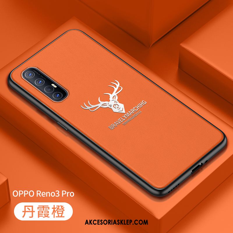 Futerał Oppo Reno 3 Pro Telefon Komórkowy Anti-fall Silikonowe Modna Marka Ochraniacz Obudowa Sklep
