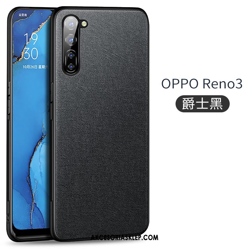 Futerał Oppo Reno 3 Wzór Silikonowe Telefon Komórkowy Płótno Nowy Etui Sklep