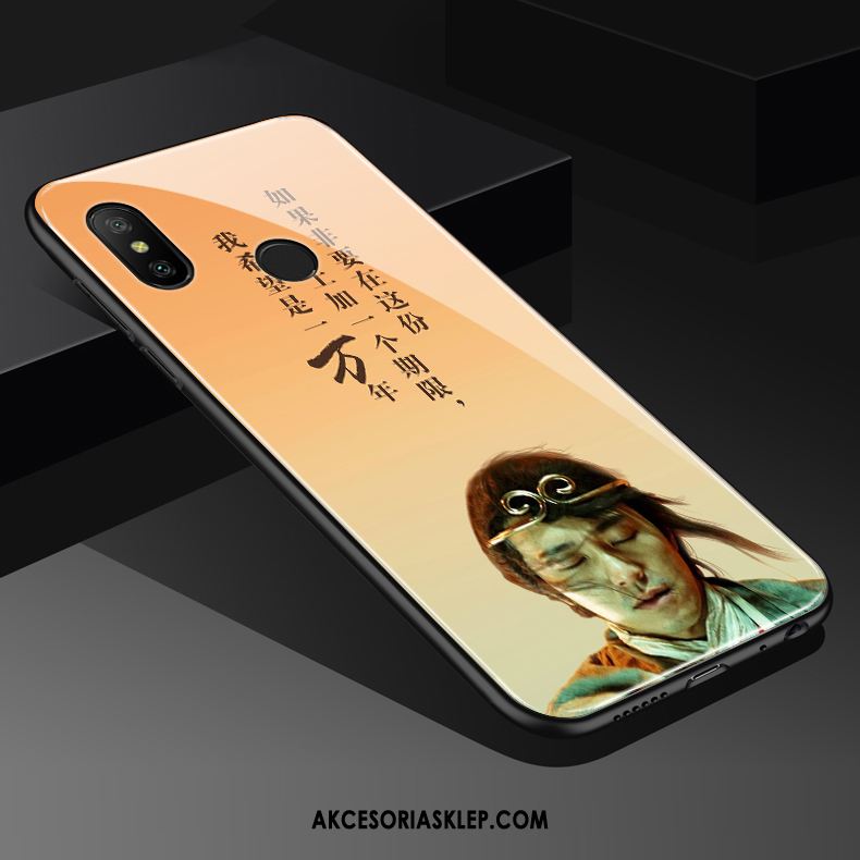 Futerał Redmi Note 6 Pro Anti-fall Szkło Fioletowy Telefon Komórkowy Piękny Obudowa Sprzedam