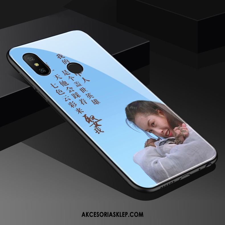 Futerał Redmi Note 6 Pro Anti-fall Szkło Fioletowy Telefon Komórkowy Piękny Obudowa Sprzedam