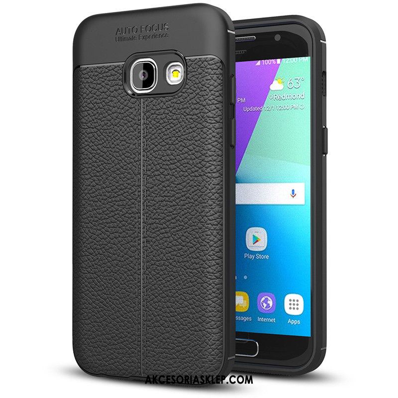 Futerał Samsung Galaxy A3 2017 Miękki Wzór Litchi Gwiazda Telefon Komórkowy Pokrowce Dyskont