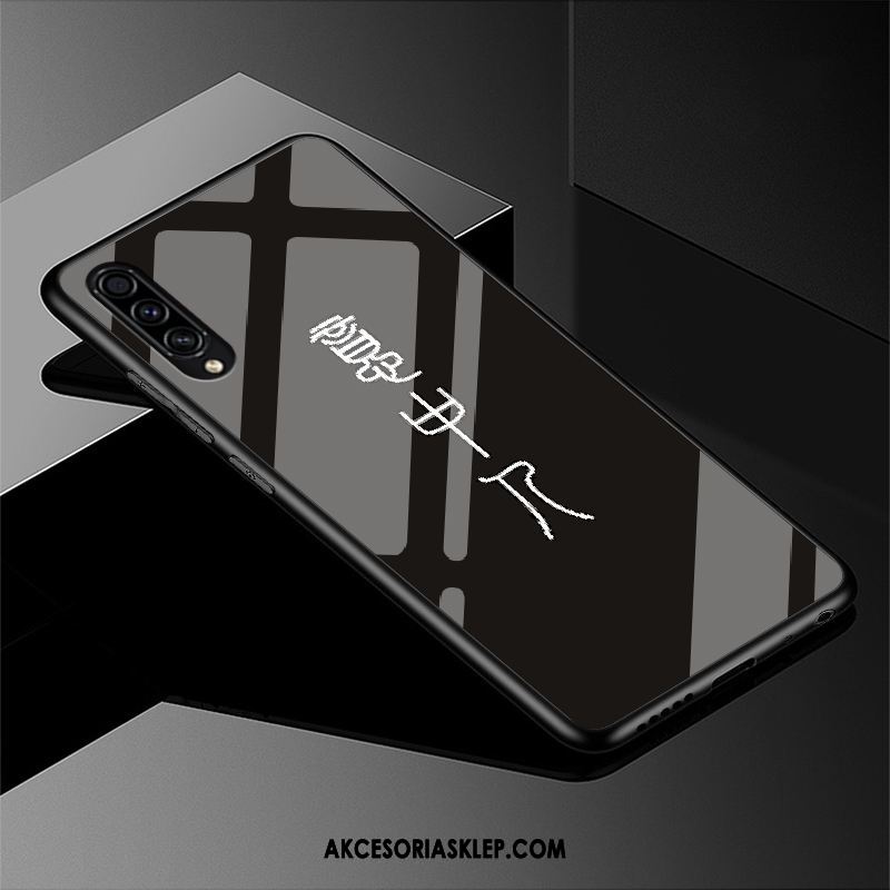 Futerał Samsung Galaxy A30s Szkło Czarny Moda Ochraniacz Telefon Komórkowy Obudowa Sklep