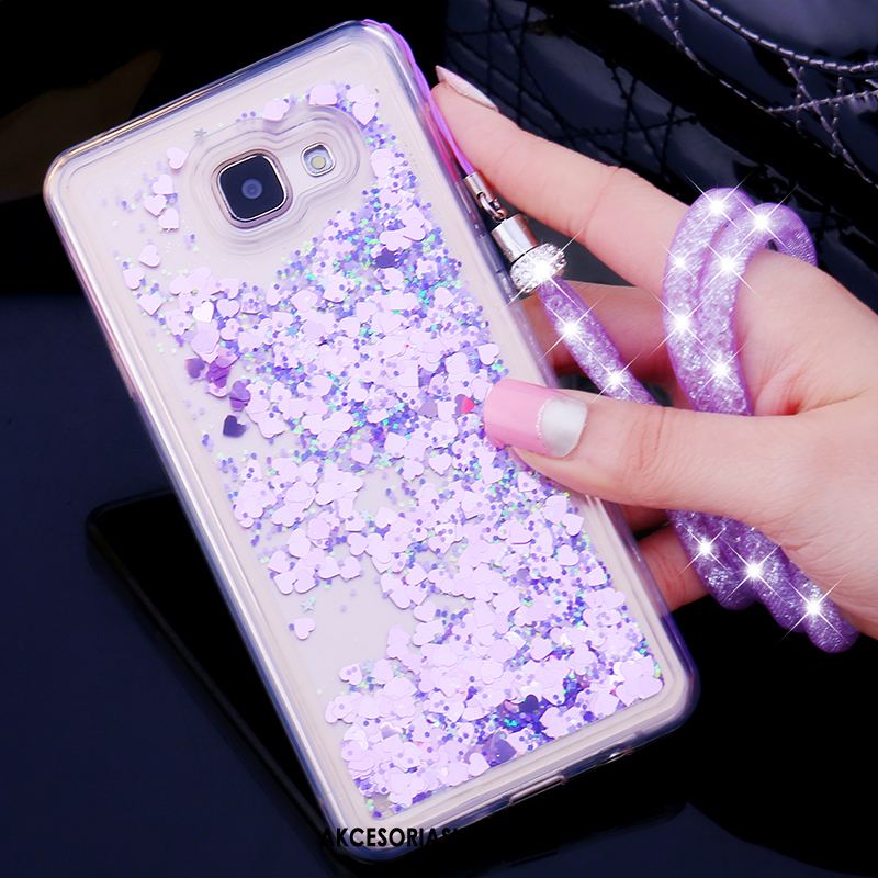 Futerał Samsung Galaxy A5 2016 Miękki Quicksand Wiszące Ozdoby Gwiazda Różowe Sprzedam