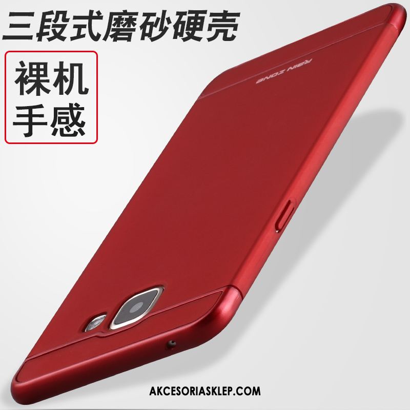 Futerał Samsung Galaxy A5 2016 Trudno Telefon Komórkowy Nubuku Czerwony Gwiazda Etui Tanie