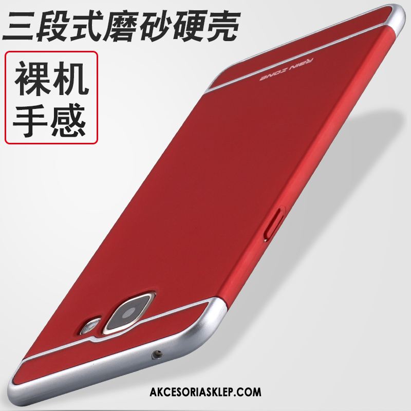 Futerał Samsung Galaxy A5 2016 Trudno Telefon Komórkowy Nubuku Czerwony Gwiazda Etui Tanie