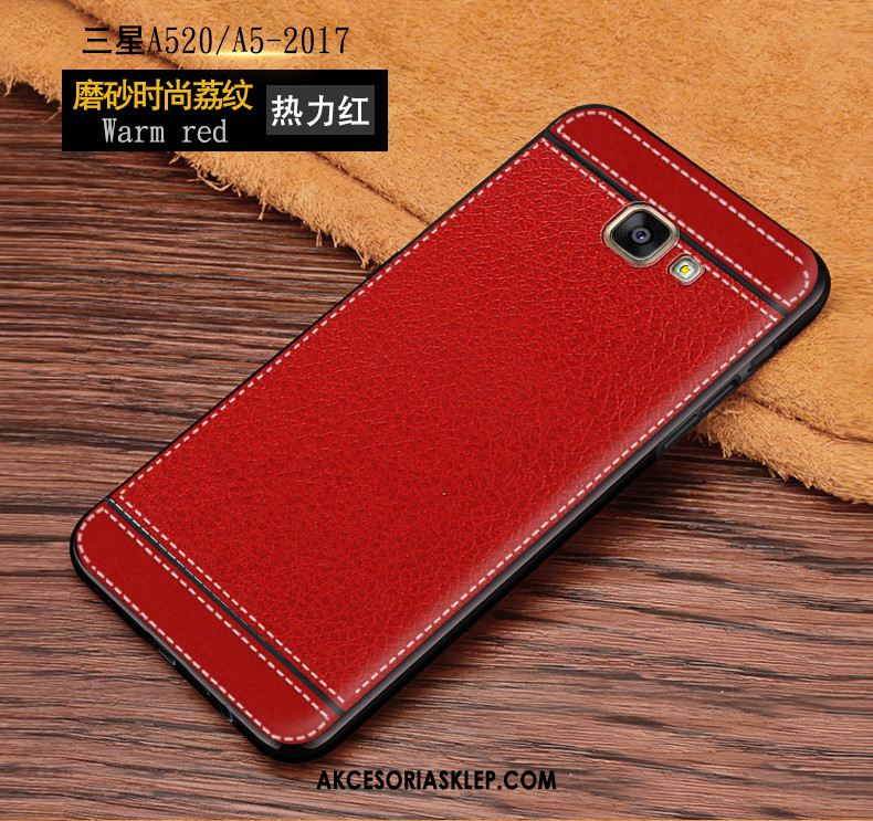 Futerał Samsung Galaxy A5 2017 Ochraniacz Miękki Czerwony Gwiazda Telefon Komórkowy Pokrowce Sprzedam