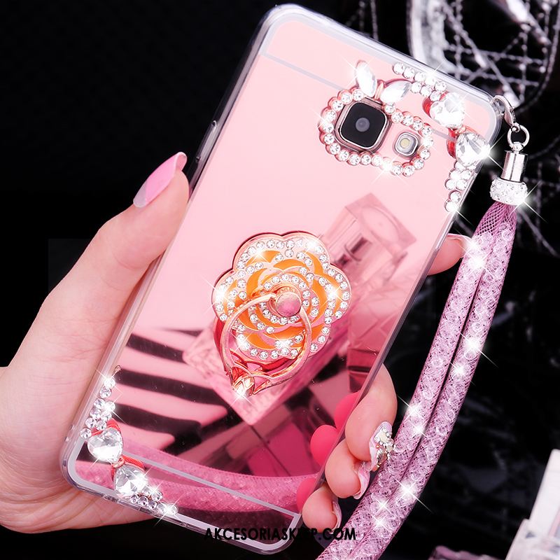 Futerał Samsung Galaxy A5 2017 Telefon Komórkowy Rhinestone Gwiazda Ochraniacz Różowe Obudowa Kup