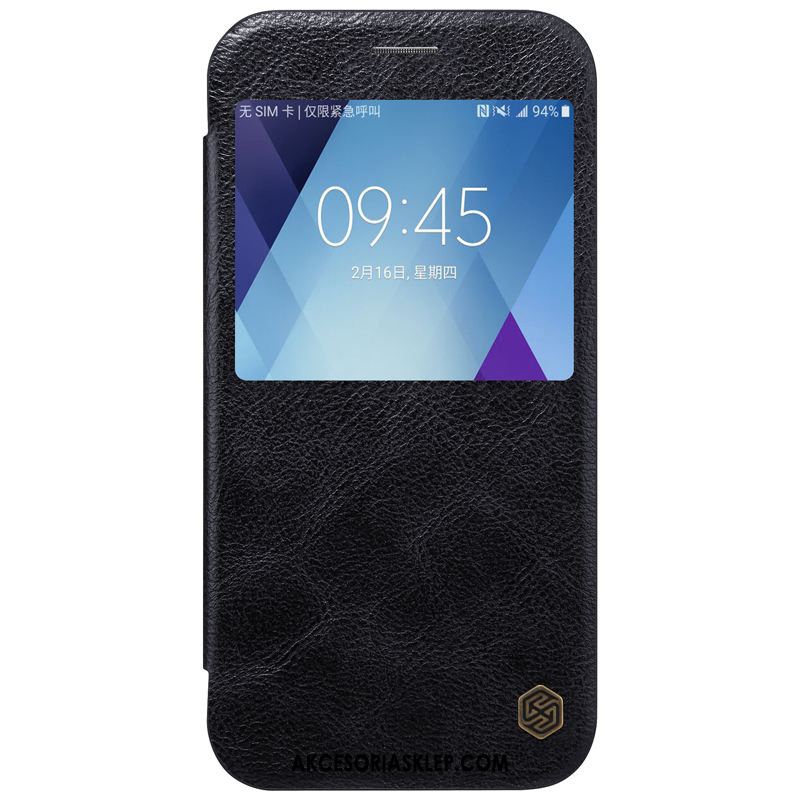 Futerał Samsung Galaxy A5 2017 Telefon Komórkowy Złoto Skórzany Futerał Gwiazda Ochraniacz Obudowa Tanie