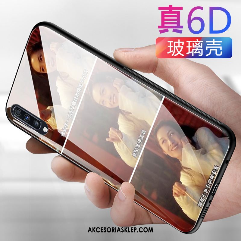 Futerał Samsung Galaxy A50 Miękki Czerwony Osobowość Szkło Hartowane Zakochani Etui Kupię