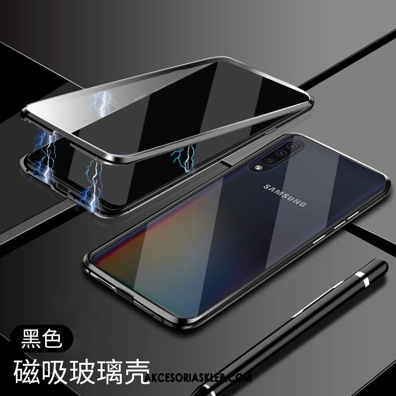 Futerał Samsung Galaxy A50s Telefon Komórkowy Ochraniacz Niebieski Magnetyzm Szkło Etui Oferta