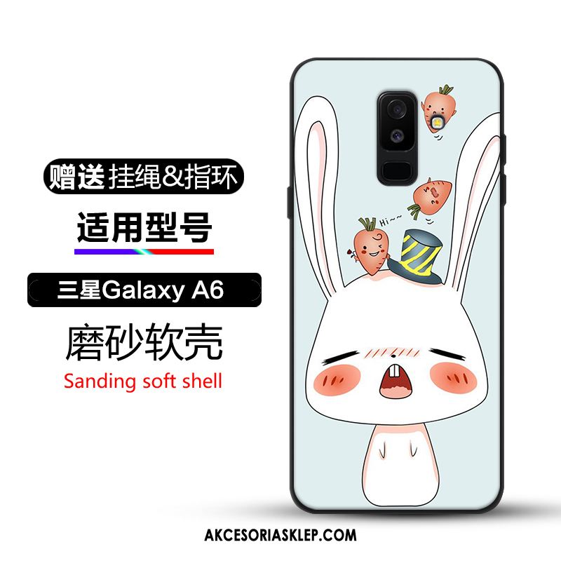 Futerał Samsung Galaxy A6 Anti-fall Różowe Tendencja Telefon Komórkowy Ochraniacz Obudowa Tanie