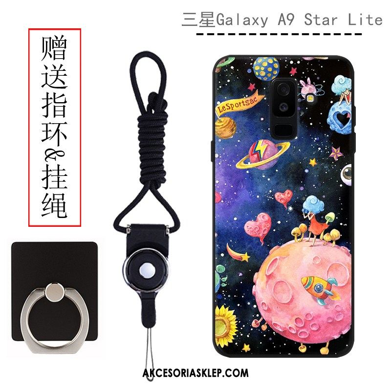 Futerał Samsung Galaxy A6 Nubuku Różowe Dobry Telefon Komórkowy Silikonowe Pokrowce Tanie
