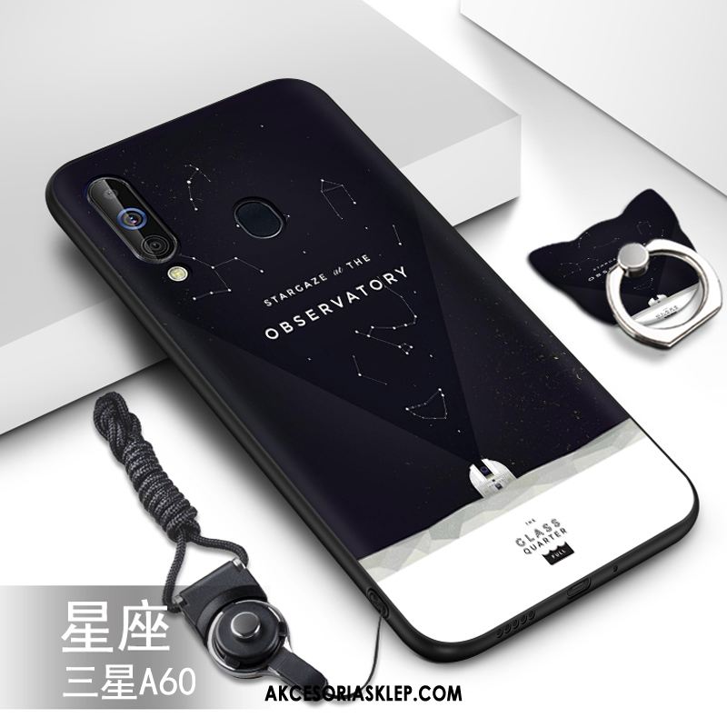 Futerał Samsung Galaxy A60 Kreskówka Silikonowe Telefon Komórkowy Zielony Anti-fall Obudowa Online