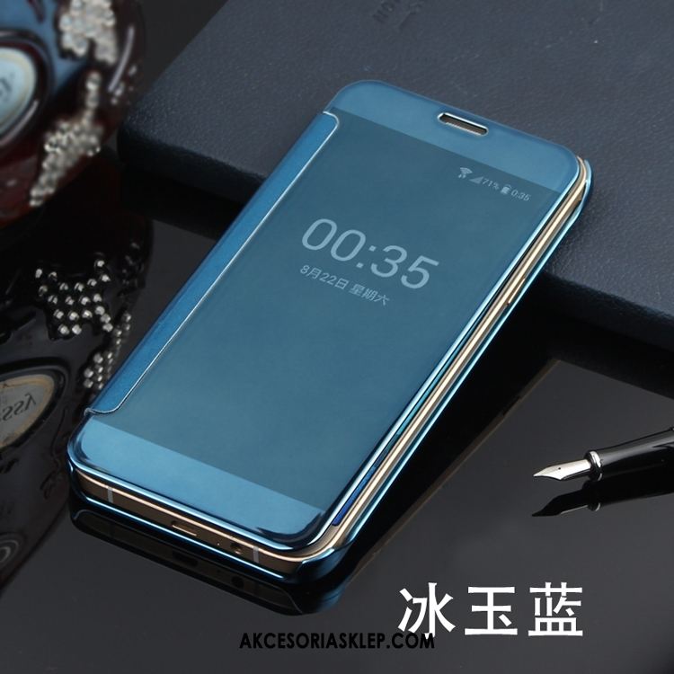 Futerał Samsung Galaxy A7 2018 Poszycie Telefon Komórkowy Lustro Gwiazda Skórzany Futerał Pokrowce Online