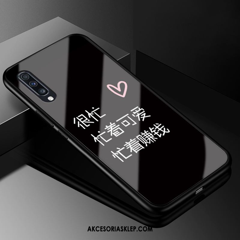 Futerał Samsung Galaxy A70 Moda Ochraniacz Czarny Zakochani Szkło Obudowa Kup