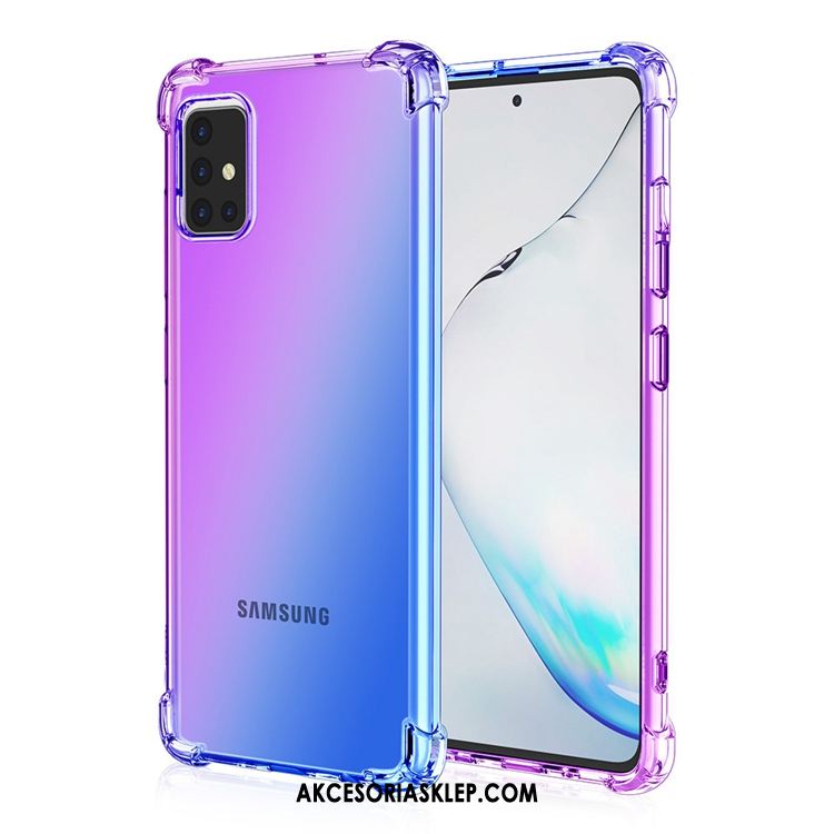 Futerał Samsung Galaxy A71 Tęcza Złoto Gwiazda Telefon Komórkowy Proszek Etui Dyskont