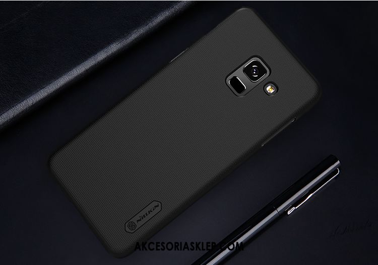 Futerał Samsung Galaxy A8 2018 Telefon Komórkowy Złoto Trudno Czarny Antypoślizgowe Pokrowce Sklep