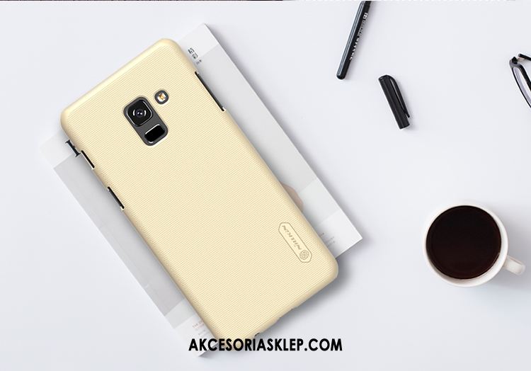 Futerał Samsung Galaxy A8 2018 Telefon Komórkowy Złoto Trudno Czarny Antypoślizgowe Pokrowce Sklep