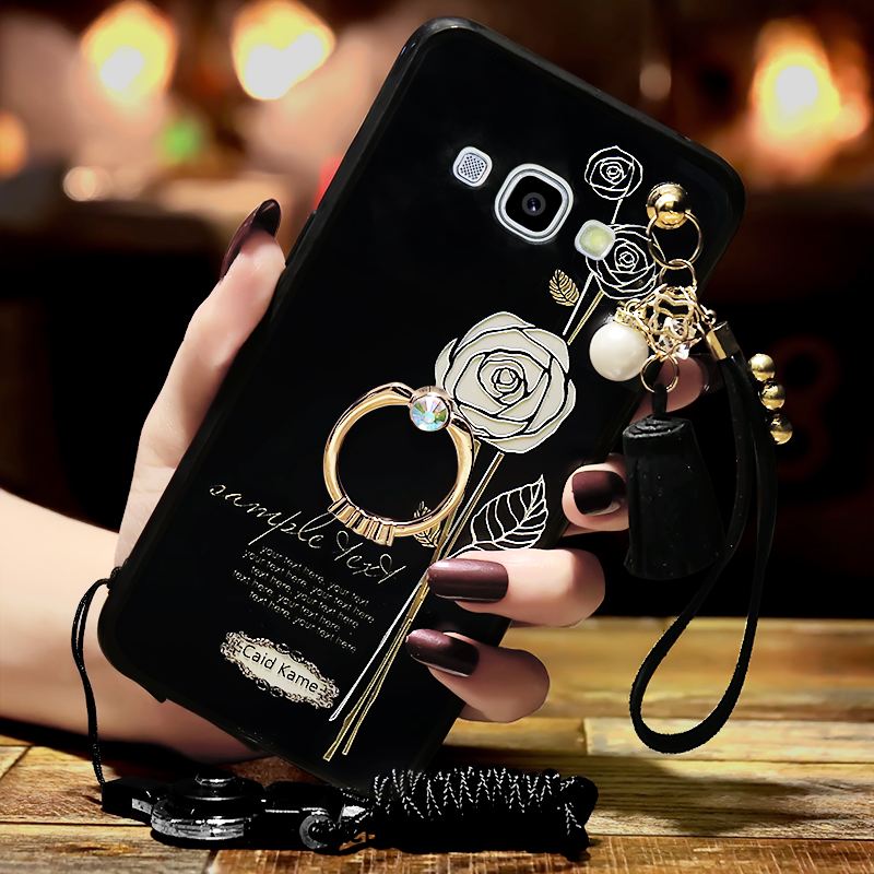 Futerał Samsung Galaxy A8 Czarny Tendencja Gwiazda Różowy Telefon Komórkowy Etui Sprzedam