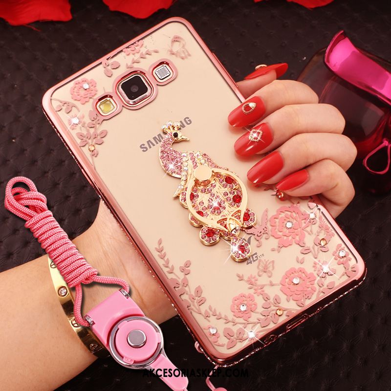 Futerał Samsung Galaxy A8 Gwiazda Silikonowe Telefon Komórkowy Ochraniacz Różowe Obudowa Sklep