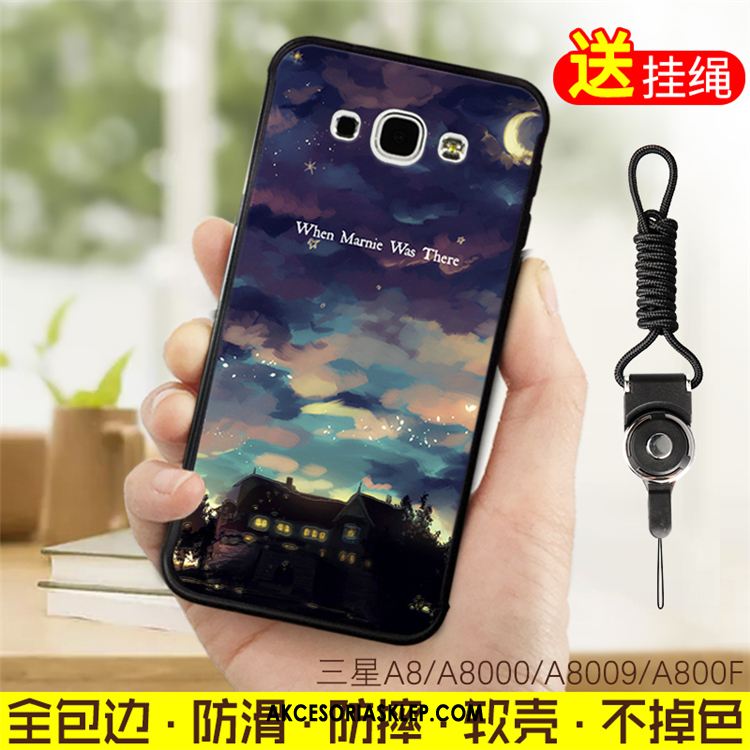 Futerał Samsung Galaxy A8 Silikonowe Kreatywne Gwiazda Telefon Komórkowy Miękki Etui Sklep