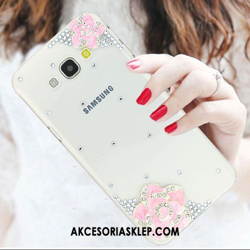 Futerał Samsung Galaxy A8 Tendencja Anti-fall Rhinestone Biały Gwiazda Pokrowce Oferta