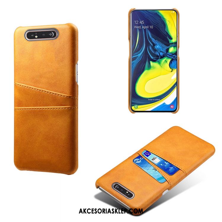 Futerał Samsung Galaxy A80 Anti-fall Kreatywne Skórzany Futerał Karta Telefon Komórkowy Pokrowce Sprzedam