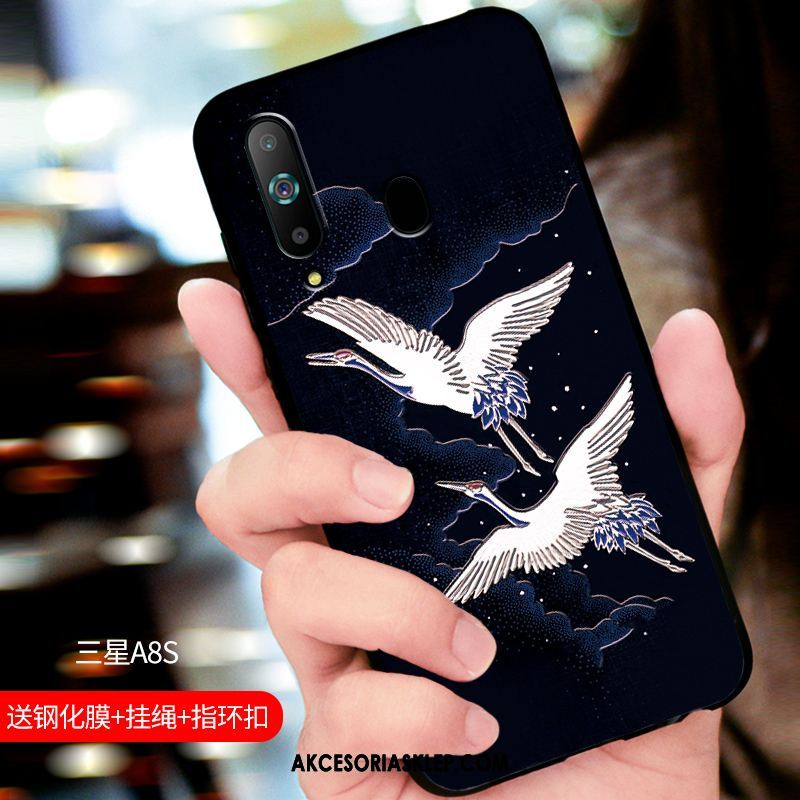 Futerał Samsung Galaxy A8s Telefon Komórkowy Miękki Ochraniacz Anti-fall Czerwony Netto Pokrowce Sprzedam