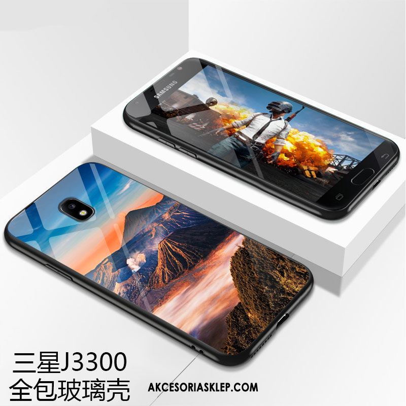 Futerał Samsung Galaxy J3 2017 Anti-fall Kreatywne Purpurowy All Inclusive Ochraniacz Pokrowce Sprzedam