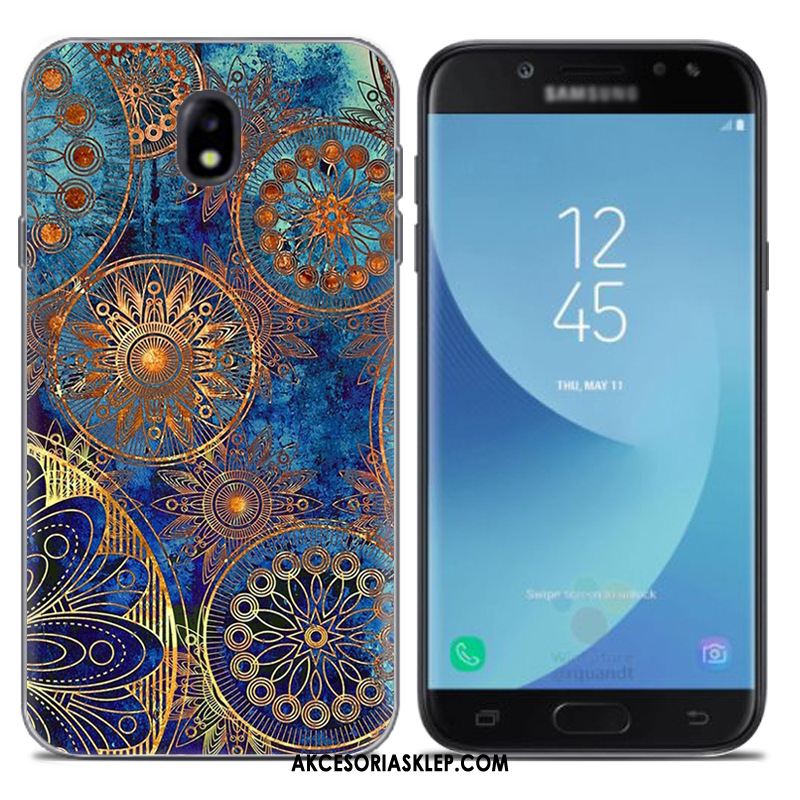 Futerał Samsung Galaxy J7 2017 Europa Miękki Niebieski Telefon Komórkowy Gwiazda Etui Sklep