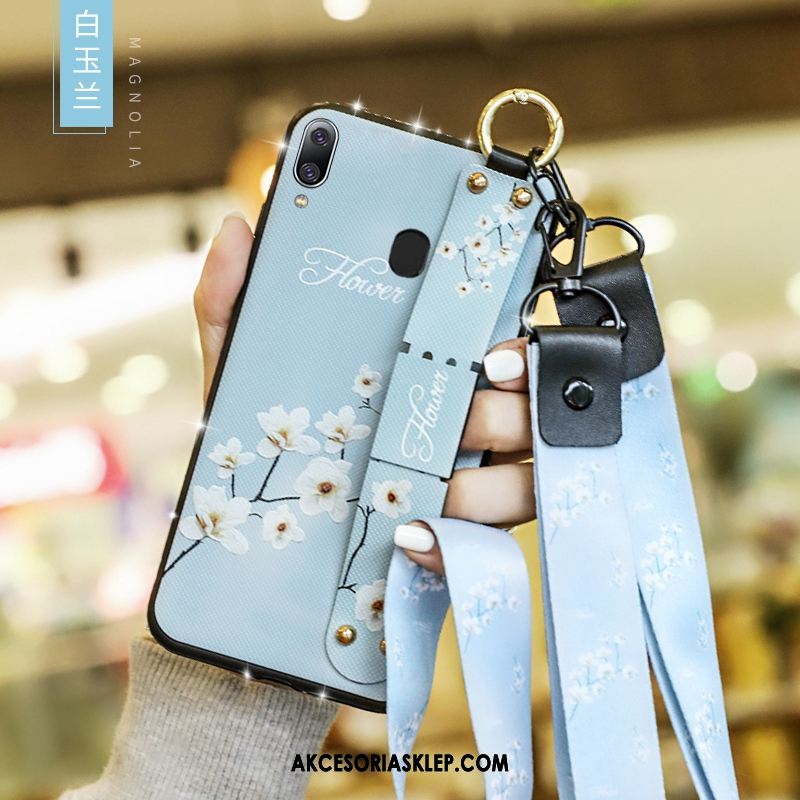 Futerał Samsung Galaxy M20 Obrzeża Miękki Osobowość Gwiazda Niebieski Pokrowce Na Sprzedaż