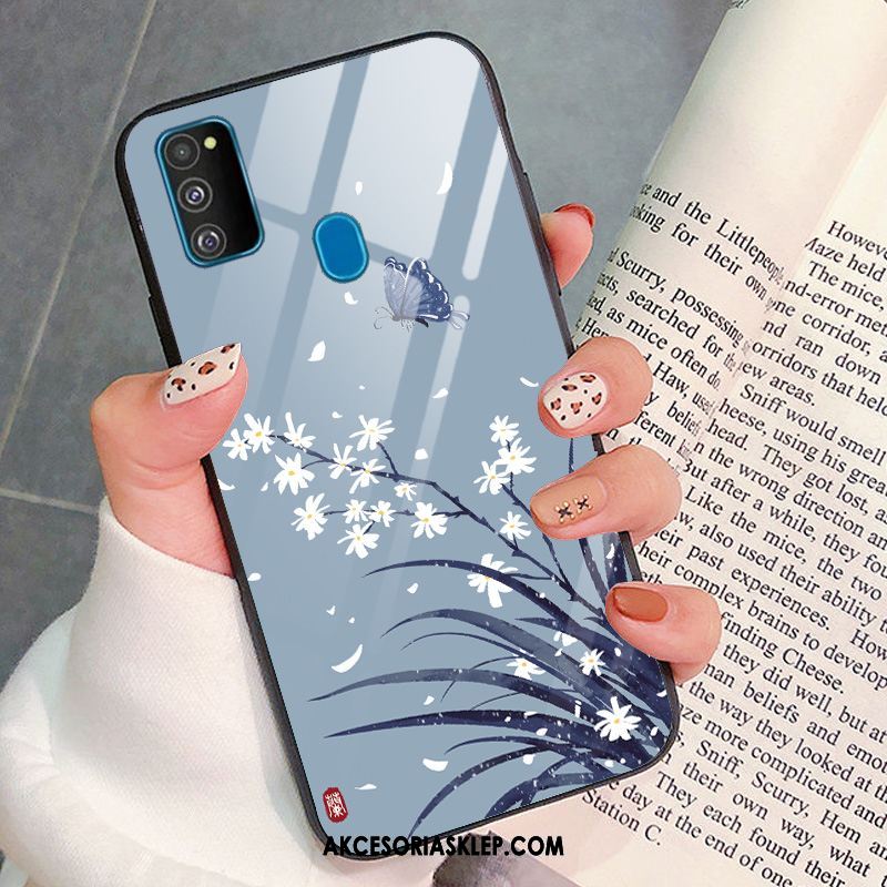 Futerał Samsung Galaxy M30s Telefon Komórkowy Niebieski Kreatywne Moda Anti-fall Etui Oferta