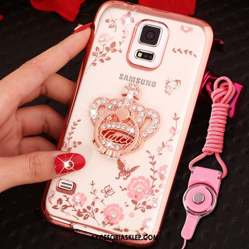 Futerał Samsung Galaxy Note 4 Gwiazda Różowe Złoto Telefon Komórkowy Piękny Wiszące Ozdoby Obudowa Sklep