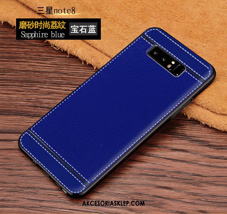 Futerał Samsung Galaxy Note 8 Nubuku Brązowy Gwiazda Telefon Komórkowy Silikonowe Etui Na Sprzedaż