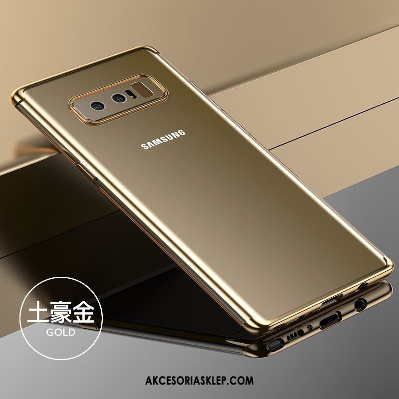 Futerał Samsung Galaxy Note 8 Różowe Złoto Gwiazda Przezroczysty Telefon Komórkowy Bydło Obudowa Na Sprzedaż