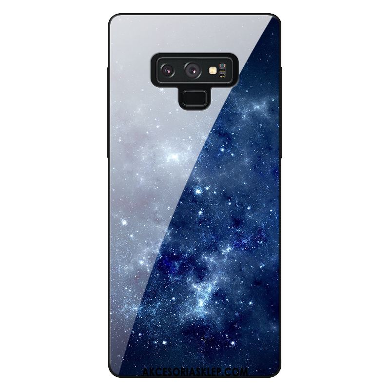 Futerał Samsung Galaxy Note 9 Ochraniacz Proste Purpurowy Gwiazda Szkło Etui Tanie