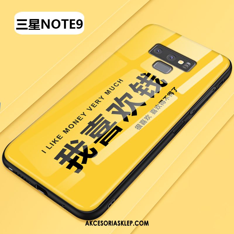 Futerał Samsung Galaxy Note 9 Żółty Jednolity Kolor Anti-fall Telefon Komórkowy Miękki Pokrowce Online